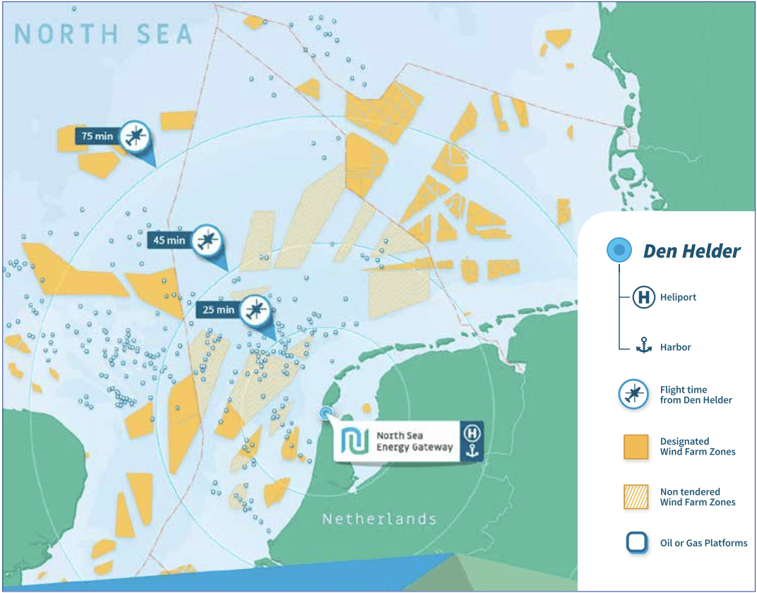 Port of Den Helder Map