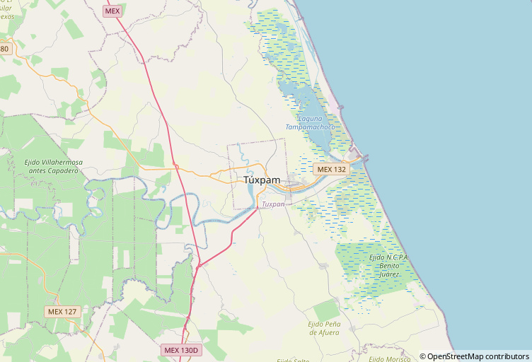 Port of Tuxpan Map