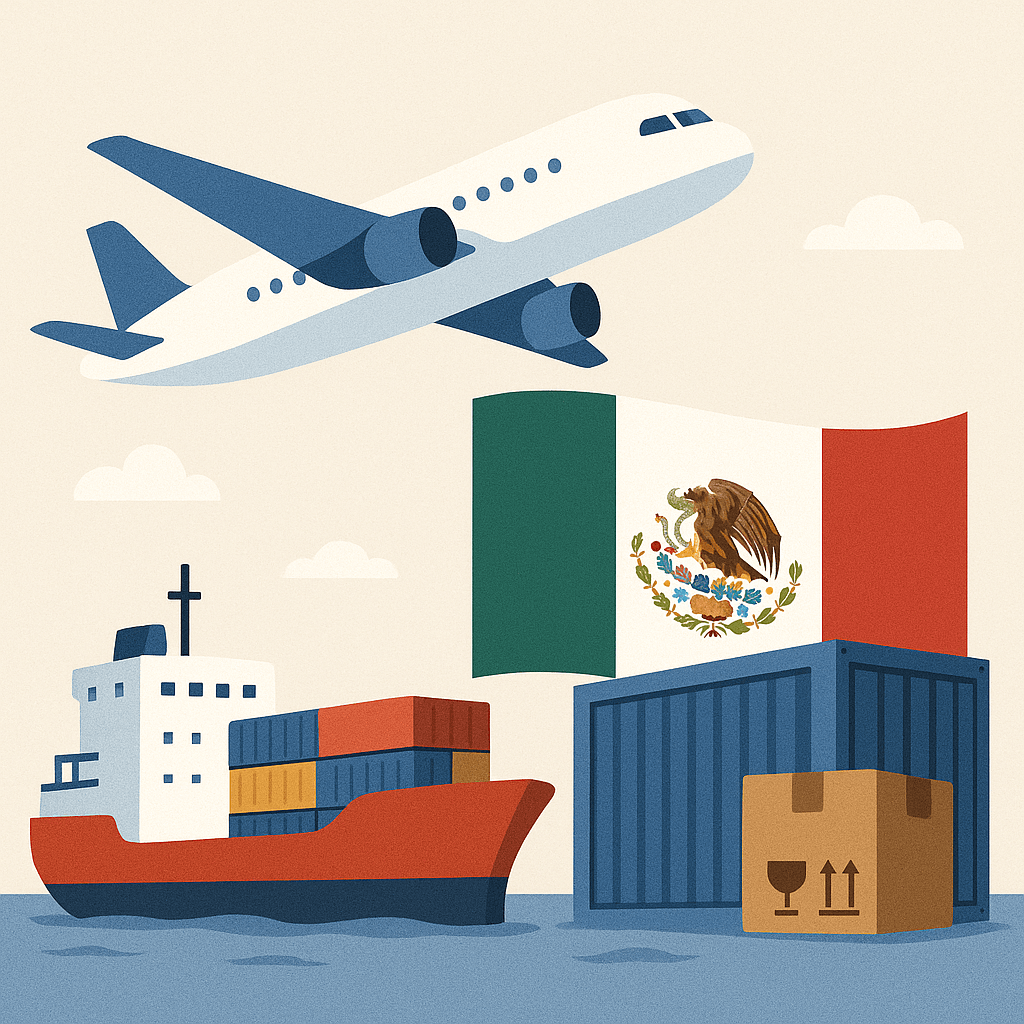 Shipping from China to Mexico