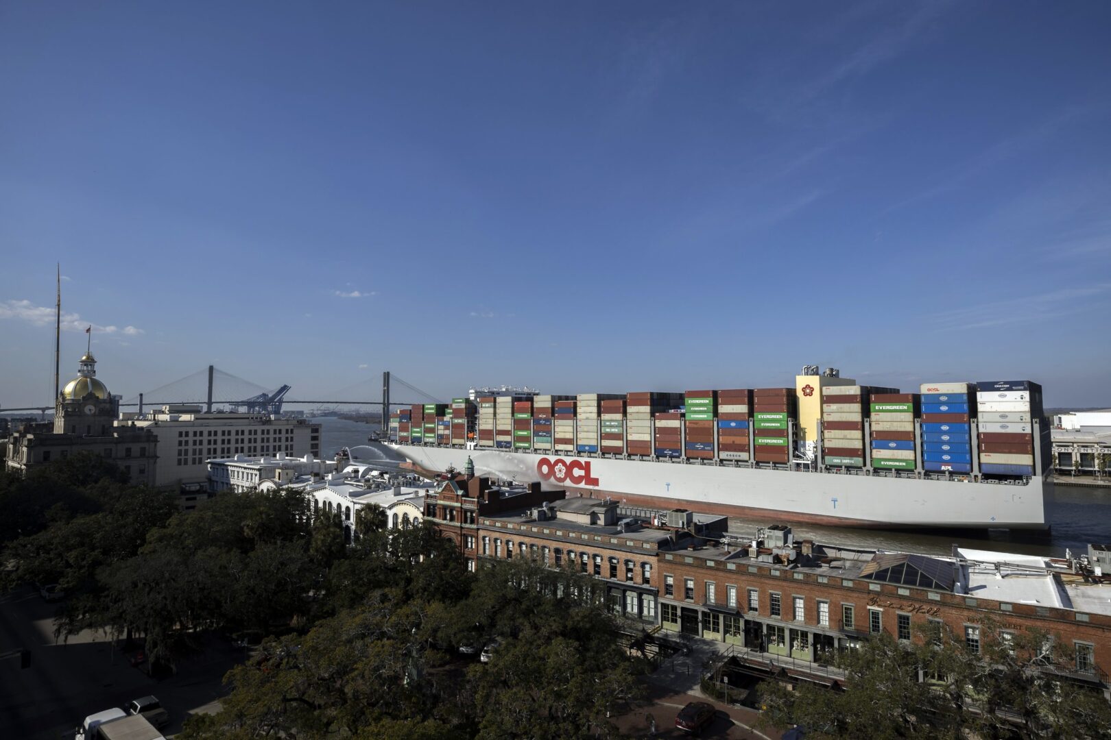 Savannah’s Historic River Street to the Georgia Ports Authority’s Garden City Terminal